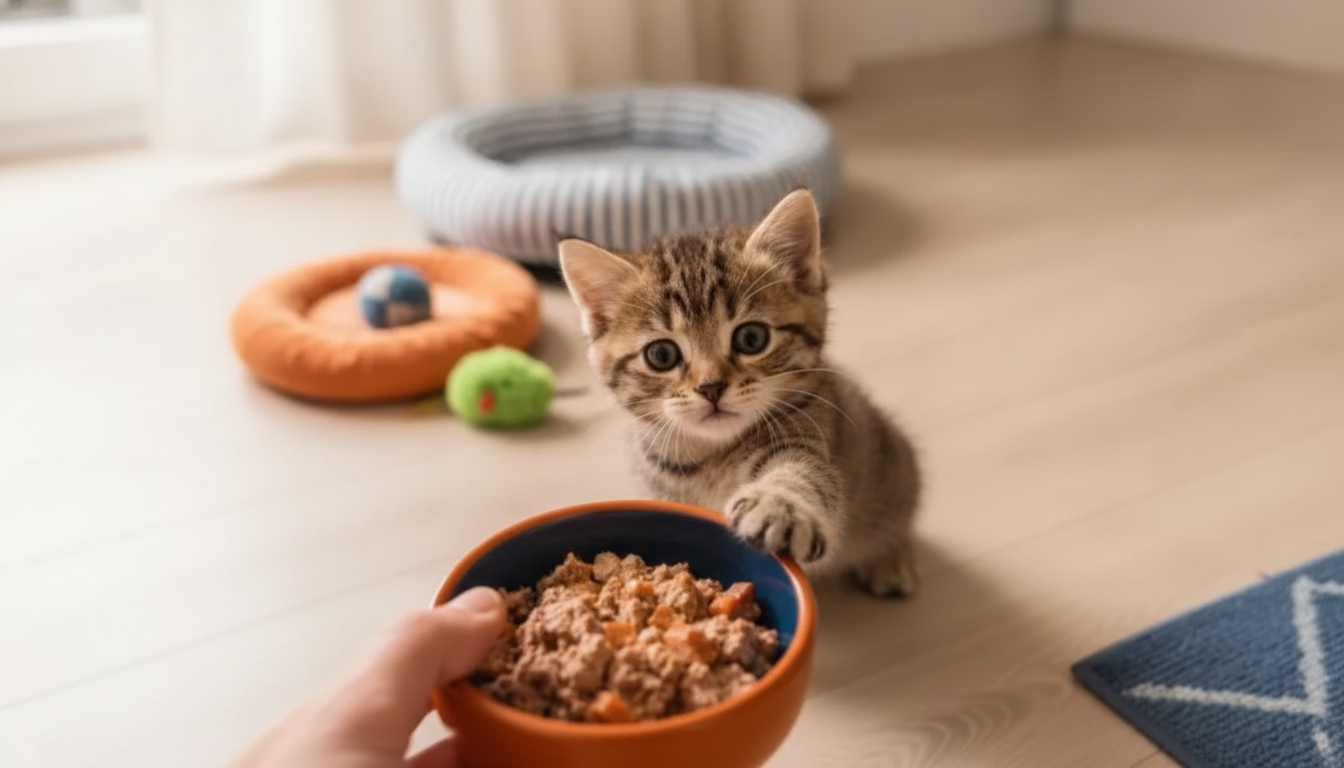 New Kitten Feeding Guide: Food, Schedule, and Portions